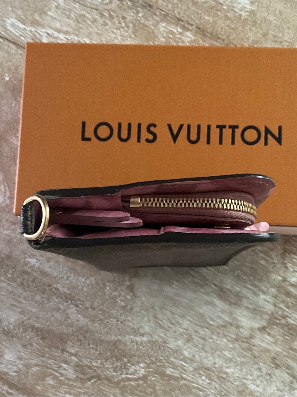 Rare Louis Vuitton Monogram Ikat Insolite Wallet from the 2013 collection. - Picture 9 of 11
